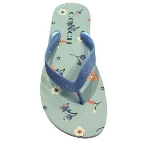 Amputee Coach Women's Zak Flip Flop with Floral Print Size 9B Right Shoe Only